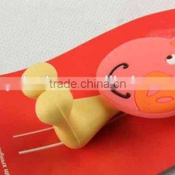 Sucker Type Pig Shaped Plastic Bathroom Accessories/toothbrush Holder photo-3