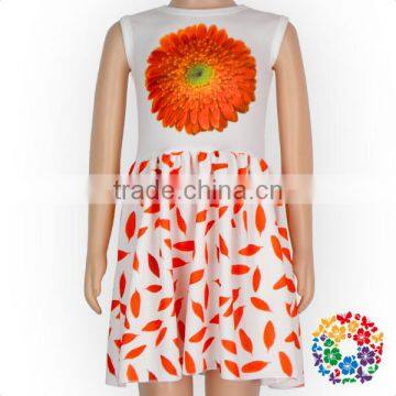 2017 New Simple Baby Frock Design Boutique Fancy Baby Girl Dresses photo-2