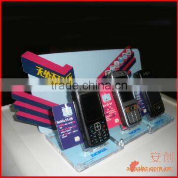 mobile phone display shelf