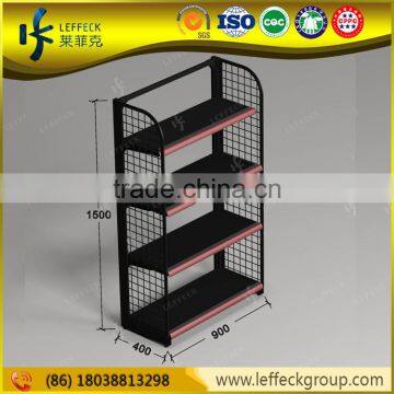 Portable beauty supply store shelf wire shelf