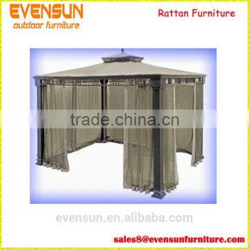 Hot Sale All Weather Outdoor Garden Rattan Pavilion Gazebos