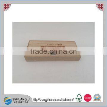 Japanese Buddhist Sutra Carved Prayer Beads Wooden Bracelet Red/Gold w Box photo-2