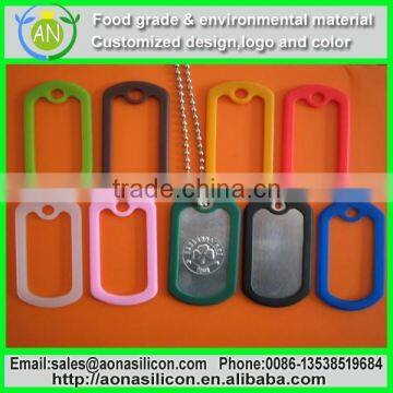 Silicone necklace with shape rubber bands(silicone rubber rings)