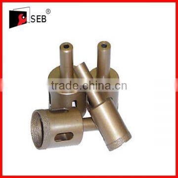 Vacuum brazed Diamond core drill bits for drilling granite