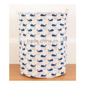 Small Waterproof Fabric Drawstring Cotton Laundry Bag photo-3