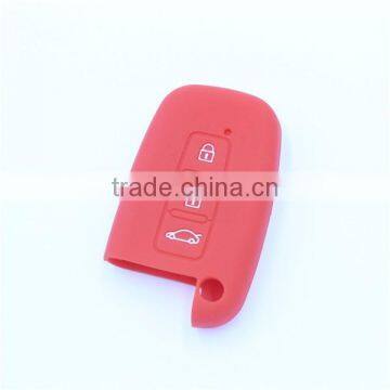 Protective Silicone Car Key Cover for Hyundai I35 Sonata K5 K2 3 Buttons photo-5