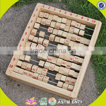 Wholesale Baby Wooden Teacher Abacus Role Play Kids Wooden Teacher Abacus Hot Sale Children Wooden Teacher Abacus W12C006 photo-4