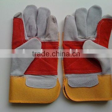 Leather working glove