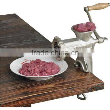 5# hand cast iron meat grinder / electro-plated meat mincer