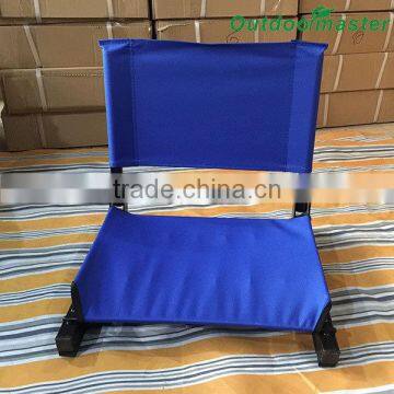 GYM Playground Portable Steel Blue Folding Stadium Seat