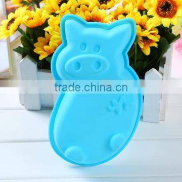 Chocolate pig silicone mould,cup cake mould,cup cake decoration