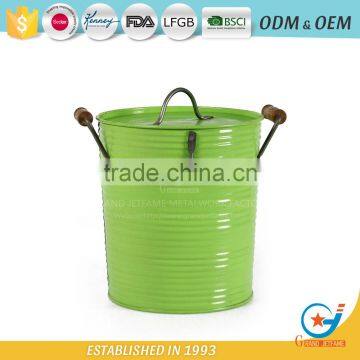 garden iron powder coating beer cooler bucket metal drink bucket