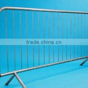 Crowd control barrier with Hot dipped galvanized finish