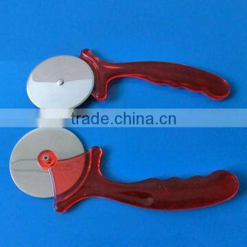 Stainless Steel Pizza Cutter with plastic Handle