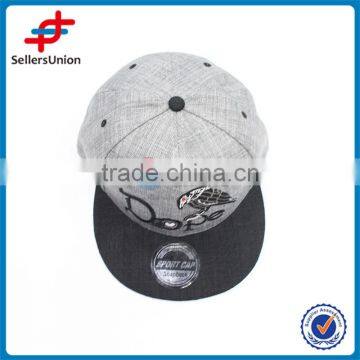 2017 new product alibaba best seller denim with embroidered letter 6 panel hat