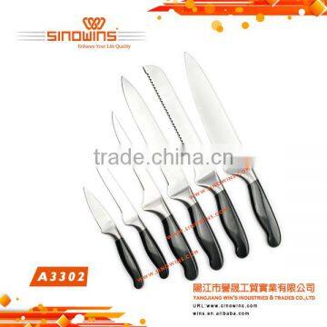 A3024 Cool Design 5pcs Stainless Steel Knife Set With Non-stick Coating photo-5