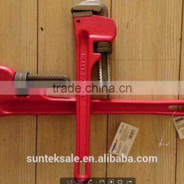 High Quality Heavy Duty Pipe Wrench/ Power Pipe Wrench photo-3
