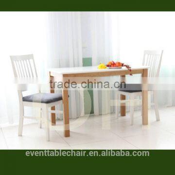 Restaurant New Design Solid Wood Furniture Wooden Dining Table And Chairs photo-2