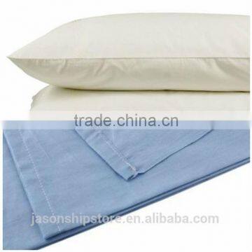 Marine Wholesale white blue 100% cotton pillow case