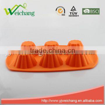 WCA100 Silicone Gel Non-Stick Cake Bread Mold Chocolate Jelly Candy Baking Roasting Mould photo-3