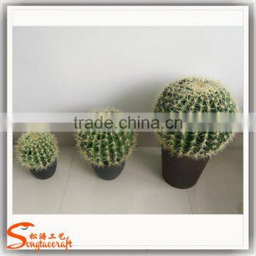 China supplier hot sale artificial mini cactus plant bonsai for indoor and outdoor