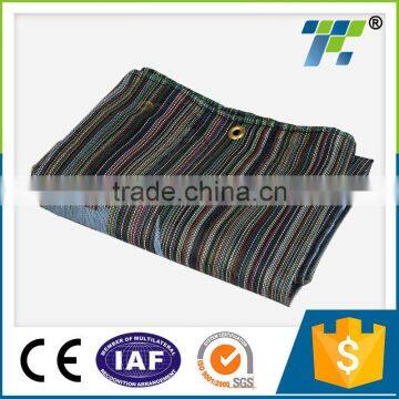 PVC Multi color mesh tarp