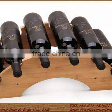 2015 new design arc wooden wine racks