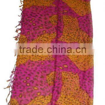 Animal Printed Square Fancy Scarves