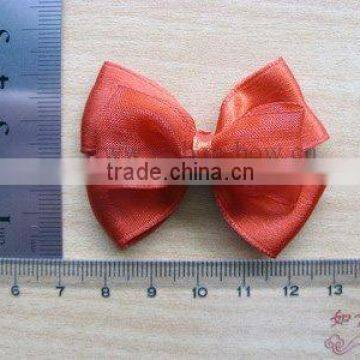 MSD wholesale red ribbon bow tie for wedding dress decoration