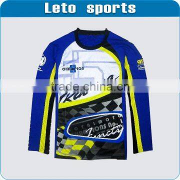 Sublimation Printing Auto Racing shirts/Racing wear 2014