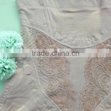 Slimming Body Underwear Embroidered Woman High Waist Panty photo-3