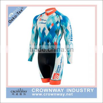 Digital Print Team Sky Cycling Jersey Wholesale Cycling Clothing Kit In Suit