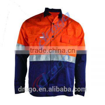 industrial safety shirt in mining