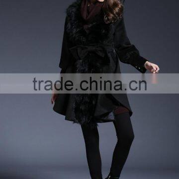 Hot Sell Trendy Lady Custom Made Sexy Fur Coat Made in China photo-4