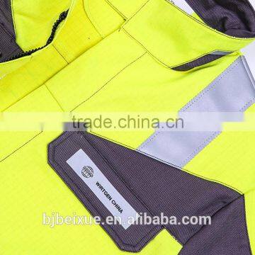 2016 Custom Unisex Anti-static Uniform Work Wear Fire-fighting Protection Safty Work Set Coverall Clothes photo-3