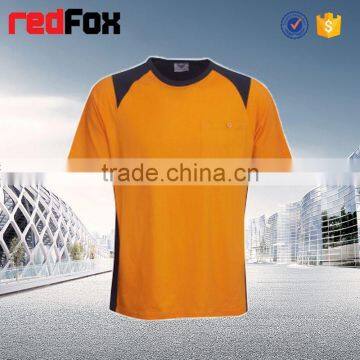 high quality wholesale safety men sports t shirt