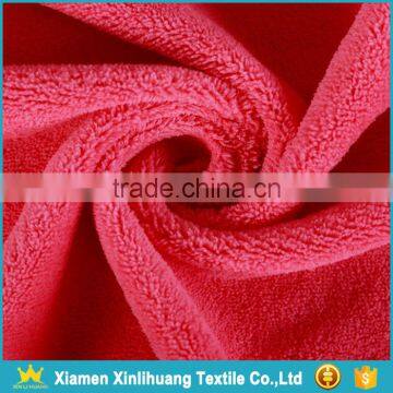 High Quality Colored 100 Polyester Knitted Coral Fleece Blanket Fabric