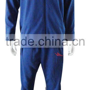 Men's CVC With Brush Training Fleece Tracksuits