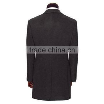 Men Coat Winter Wear Wool Fabric Grey Color photo-2
