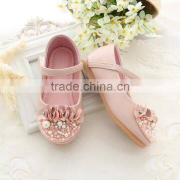 Wedding Shoes for Children Retails or Wholesales Girls Party Shoes With Flowers for Christmas Gift photo-3
