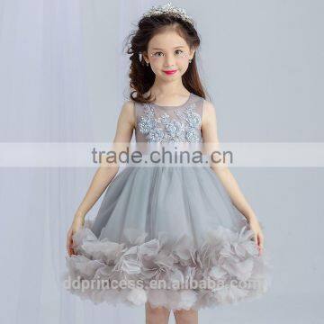 top selling products 2017 embroidery lace children latest dress style