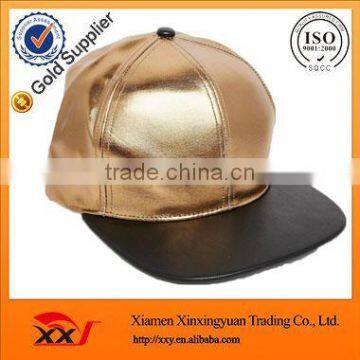 fashion custom 5 panel snapback cap/hat faux leather baseball cap cheap bangladesh caps