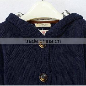 Fancy Children Knitted Sweater Boys Winter Jacket Kids Coat for 2-14 Years photo-4