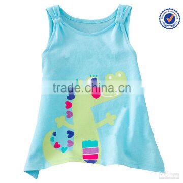 New Kids Clothing New Tank Tops for Kids Printing Kids Singlet