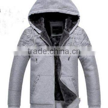 2016 New China Wholesale Fashion Hot Sale Good Quality Low Price Warmth Zipper Hoody photo-3