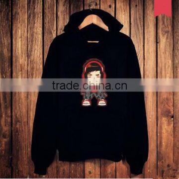 Custom 100% Polyester Printing Pullover Hoodie With Own Logo photo-6