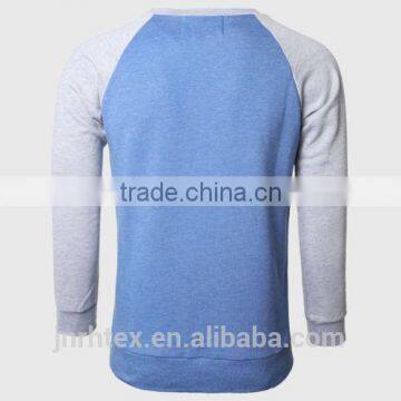 Spring Men Cotton Blend Letter Printed Raglan Sleeve Sweatshirts photo-2