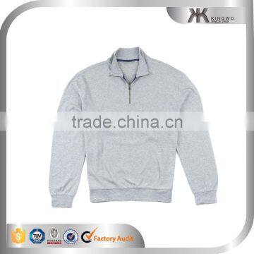 Causal Pullover 1/4 Zip Fleece Pullover Sweatshirt for Men photo-3