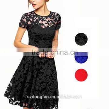 Latest designer one piece fashion women dresses 2016 women boutique clothing black women party dresses