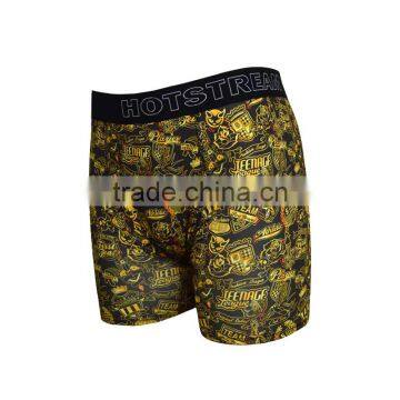 High Quality Men Boxers Cartoon Underwear Modal Men's Boxers Low-Waist Padded Men Underwear photo-2